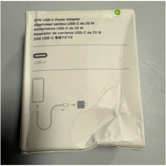 Apple 20W USB-C Power Adapter Fast-Charging Wall Charger for iPhone - Picture 3 of 4